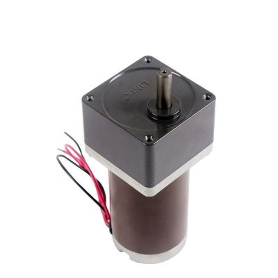 12V Einphasen-Totalschluss-Low-Rpm-Dc-Servomotor mit 65% und Ausgangsleistung 36W