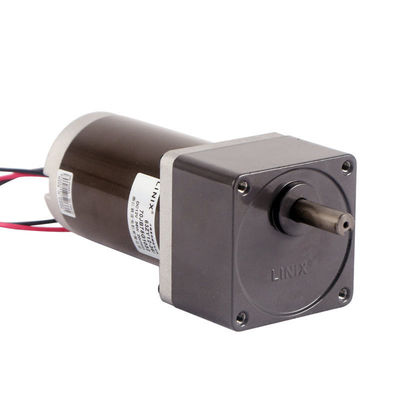 12V Einphasen-Totalschluss-Low-Rpm-Dc-Servomotor mit 65% und Ausgangsleistung 36W