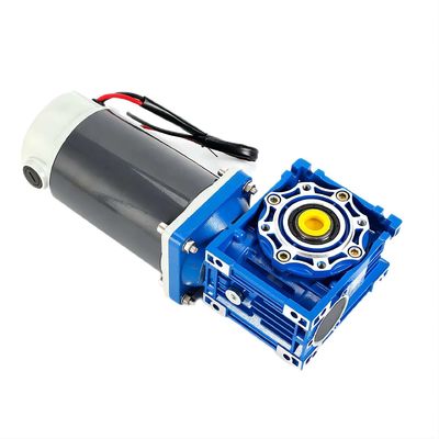 6w-300w Brush DC Elektromotor mit NMRV-Wurmgetriebe 12V/24V/48V 60mm-104mm DC-Motor