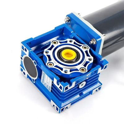 6w-300w Brush DC Elektromotor mit NMRV-Wurmgetriebe 12V/24V/48V 60mm-104mm DC-Motor