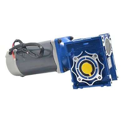 6w-300w Brush DC Elektromotor mit NMRV-Wurmgetriebe 12V/24V/48V 60mm-104mm DC-Motor