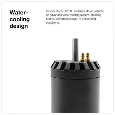 Dauermagnet 4kw Ausgangsleistung Kleiner bürstenloser Gleichspannungsmotor für elektrisches Surfbrett