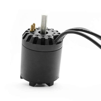 Dauermagnet 4kw Ausgangsleistung Kleiner bürstenloser Gleichspannungsmotor für elektrisches Surfbrett