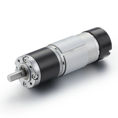 Wirkungsgrad 65% Kleinmotor für automatische Türmotor 28mm Planetarischer Gleichspannungsmotor mit gebürstetem Getriebe