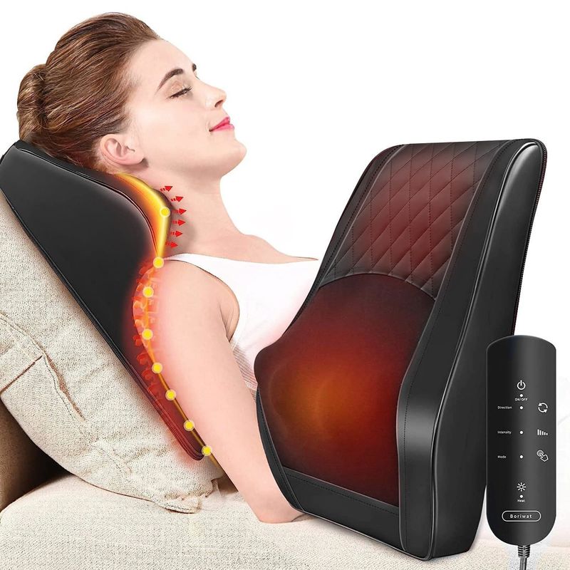 Produktgröße 38,1 x 5,08 x 33,02 cm 6W 3D-Hals- und Rückenmassager zur ultimativen Linderung