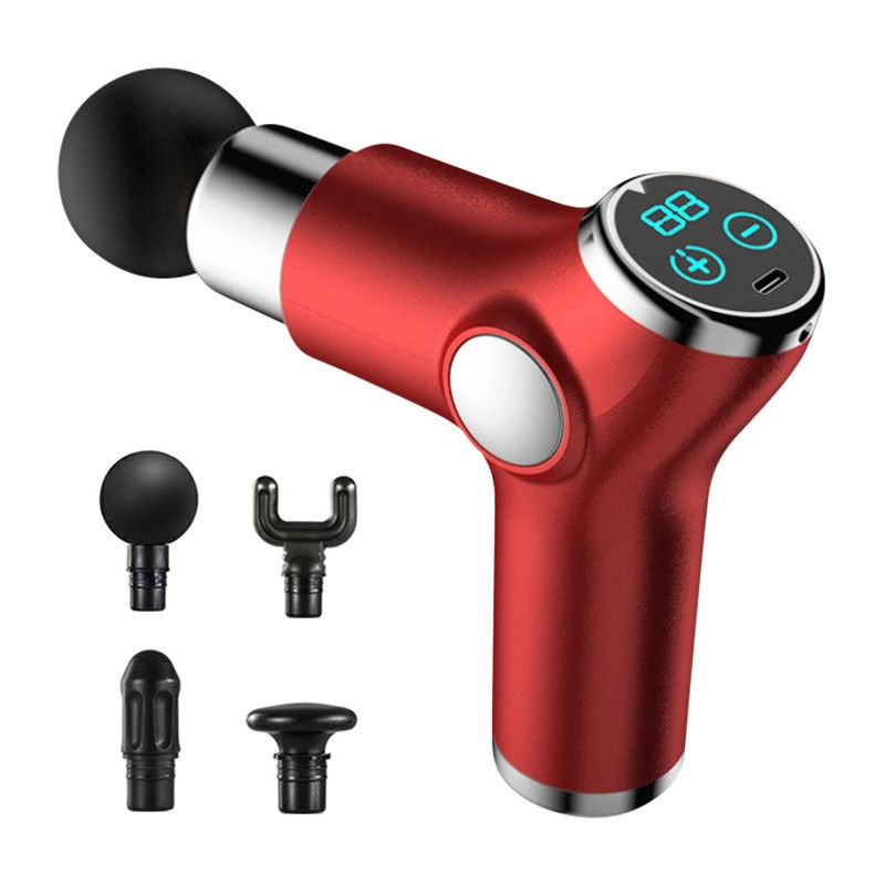 Entspannen Sie die Muskeln mit einer tragbaren Tiefe Gewebe Percussion Massage Gun 1.02kg 3500rmp Max 20W