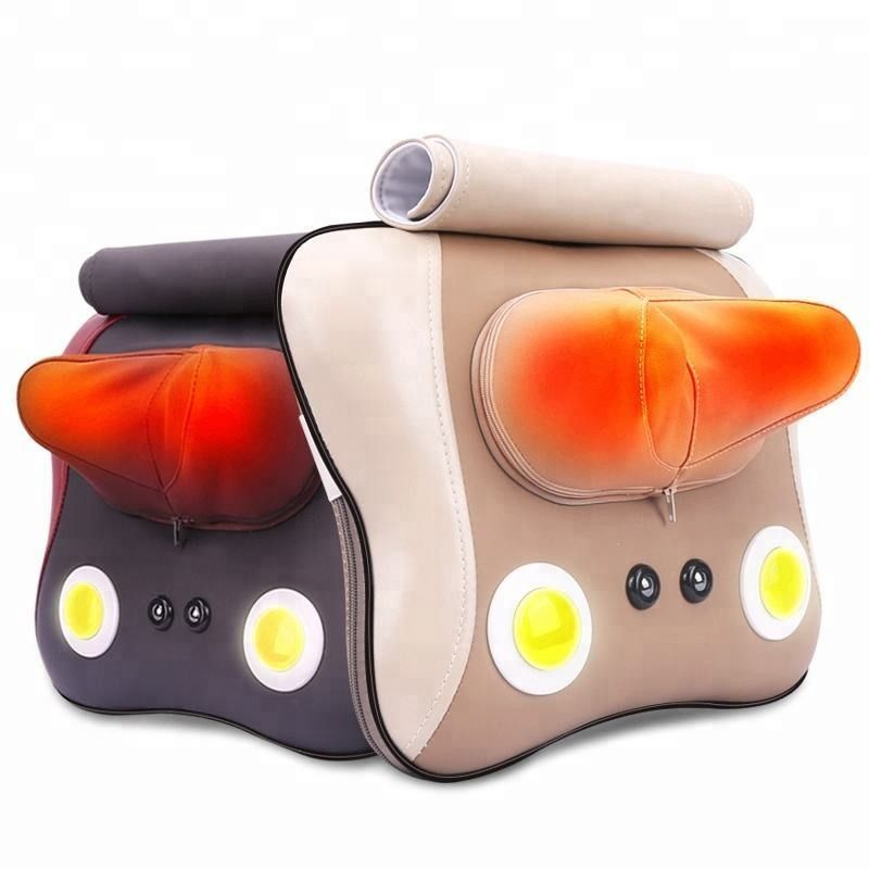 s Best White Shiatsu Infrarot Hitze Hals Kneading Massage Kissen mit langer Akkulaufzeit