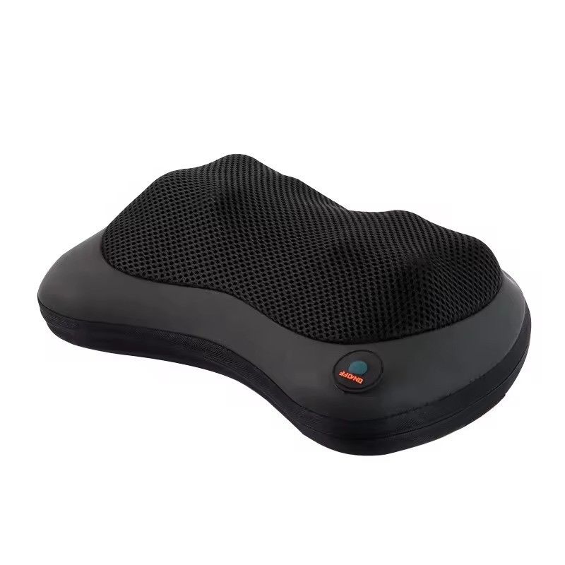 Manuelle Steuerung 4 Köpfe Nackenmassage Autokissen Massager mit Timing-Funktion 1,5 kg Gewicht