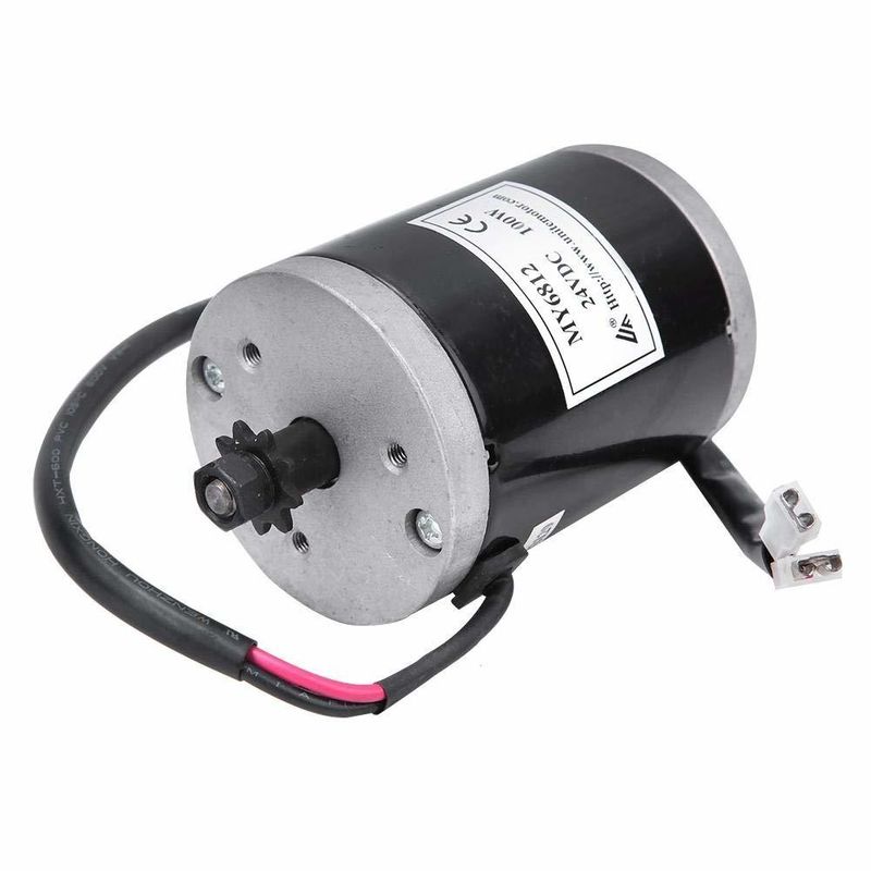 Elektrisches Fahrrad Roller E-Bike Controller gebürsteter Motor 24V 100w Hochgeschwindigkeit mit Gürtelpulley