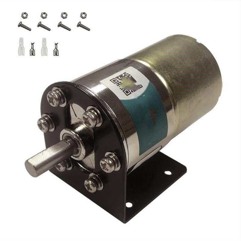 37 mm Durchmesser Getriebe Großes Drehmoment Reduktionsmotor Langlebig 12V 150rpm