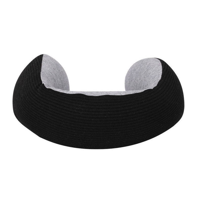 Entspannende Massage U-Form Memory Foam Reisehalskissen mit 2000mAh Batteriekapazität
