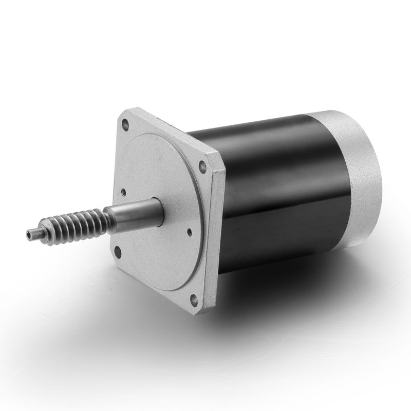 Verstellbarer Drehzahl- und Rückwärtsmotor 24 V 100 W Brushed DC-Motor für schwarze Industrieanlagen