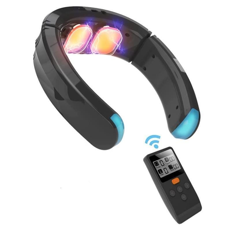 Intelligentes Nacken-Lift-Massage-Gerät mit doppelten Händen LED-Heizung und EMS 1kg Anpassung