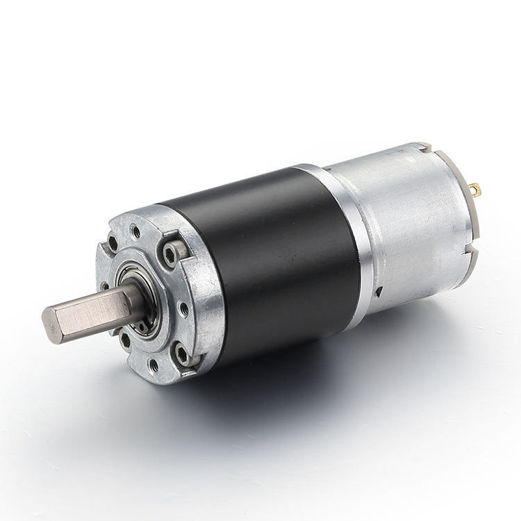 Hochdrehmoment 0,03-2 N.m 36mm Gleichstrom-Laufbandmotor mit geringer Geräuschmenge und schwarzer Farbe 12V 24V