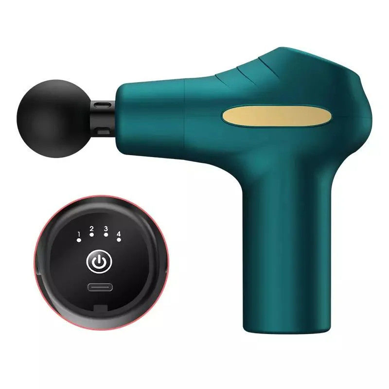 30 Geschwindigkeiten 175*46*185mm Massagepistole für tiefes Gewebe Perkussion Vibration Muskelentlastung