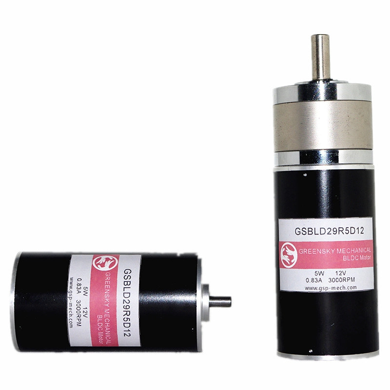 GS Micro Gear Motor Kleiner bürstenloser Gleichstrommotor mit 400 Rpm Geschwindigkeit und IE 4 Schutz