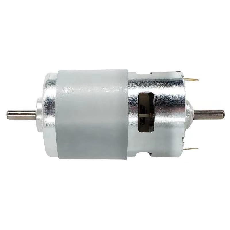 Wasserdichtes Doppelkugellager PMDC Elektrische Bürste Bürstenloser Gleichstrommotor für 50Hz Frequenz